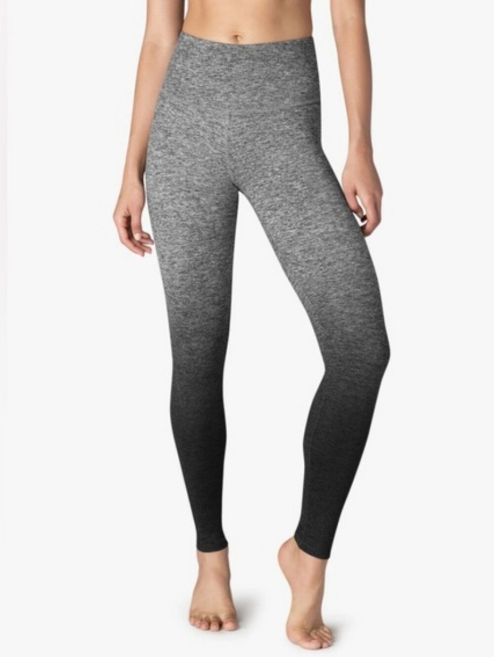 Beyond Yoga Revolve Black Gray Ombre High Rise Tight Leggings